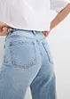 Jeans wide leg, vita alta, bonprix