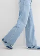 Jeans wide leg, vita alta, bonprix