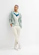 T-shirt con cotone biologico, slim fit, bonprix