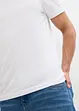T-shirt in puro cotone biologico, slim fit (pacco da 2), bonprix