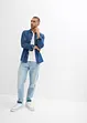 T-shirt in puro cotone biologico (pacco da 2), slim fit, bonprix