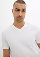 T-shirt in puro cotone biologico (pacco da 2), slim fit, bonprix