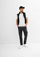 Jeans cargo elasticizzati regular fit con elastico in vita, tapered, bonprix