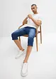 Jeans a pinocchietto leggeri elasticizzati con elastico in vita regular fit, straight (pacco da 2), bonprix
