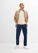 Jeans elasticizzati relaxed fit con elastico in vita, straight, bonprix