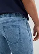 Jeans relaxed fit con elastico in vita, straight, bonprix