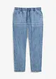 Jeans relaxed fit con elastico in vita, straight, bonprix