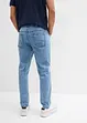 Jeans relaxed fit con elastico in vita, straight, bonprix