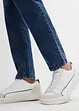 Jeans elasticizzati relaxed fit con elastico in vita, straight, bonprix