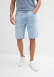 Bermuda in jeans elasticizzati con elastico in vita, regular fit, bonprix