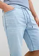 Bermuda in jeans elasticizzati con elastico in vita, regular fit, bonprix