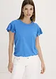 Maglia con maniche a volant, bonprix