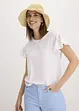 Maglia con maniche a volant, bonprix