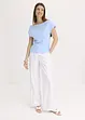 Maglia con spalle scoperte in puro cotone biologico, bonprix
