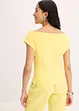Maglia con spalle scoperte in puro cotone biologico, bonprix