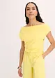 Maglia con spalle scoperte in puro cotone biologico, bonprix