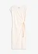 Abito di jersey in misto cotone elasticizzato con nodo al lato, bonprix