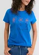 T-shirt basic con stampa (pacco da 2), bonprix