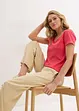 T-shirt con scollatura profonda sulla schiena, bonprix