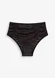 Slip glitterato per bikini, bonprix