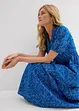 Abito midi largo in puro cotone, bonprix