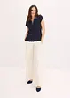 Polo con pizzo, bonprix