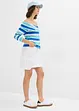 Minigonna in misto cotone elasticizzato, bonprix