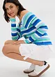Minigonna in misto cotone elasticizzato, bonprix
