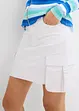 Minigonna in misto cotone elasticizzato, bonprix