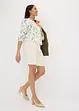 Blusa fantasia con volant, bonprix