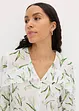 Blusa fantasia con volant, bonprix