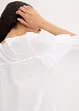 Blusa leggera con volant, bonprix