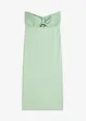 Abito a fascia con satin lucido, bonprix