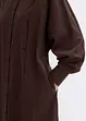 Abito chemisier oversize in misto viscosa, bonprix