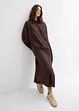 Abito chemisier oversize in misto viscosa, bonprix
