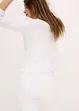 Pantaloni capri in cotone elasticizzato, bonprix