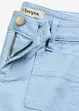 Pantaloni capri in cotone elasticizzato, bonprix