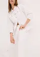 Pantaloni capri in cotone elasticizzato, bonprix
