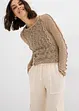 Pantaloni cargo in tessuto fluente, bonprix