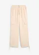 Pantaloni cargo in tessuto fluente, bonprix