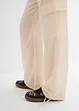 Pantaloni cargo in tessuto fluente, bonprix