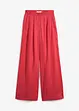 Pantaloni con pinces in lyocell fluente, bonprix