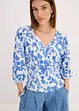 Maglia con inserto smock, bonprix