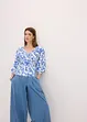 Maglia con inserto smock, bonprix