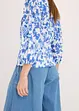 Maglia con inserto smock, bonprix