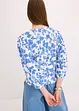 Maglia con inserto smock, bonprix