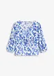 Maglia con inserto smock, bonprix
