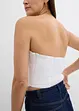 Top a corpetto, bonprix