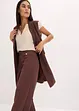 Gilet lungo stile blazer, bonprix