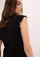 Maglia con volant, bonprix